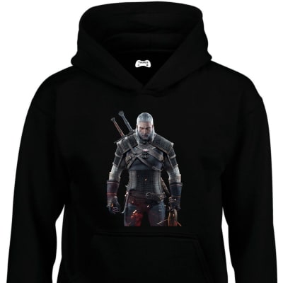 Geralt Classic Gaming Character Hoodie