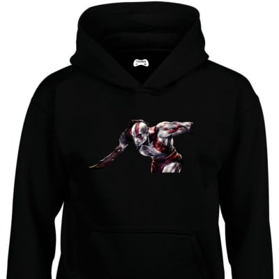 Kratos Classic Gaming Character Hoodie
