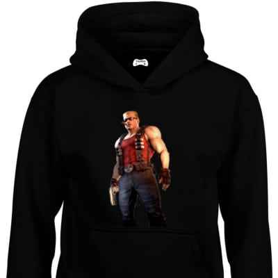 Duke Nukem Classic Gaming Character Hoodie