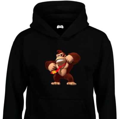 Donkey Kong Classic Gaming Character Hoodie