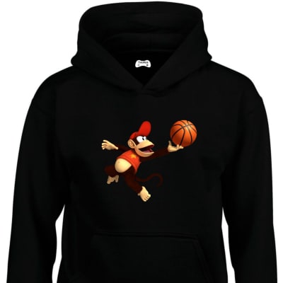 Diddy Kong Classic Gaming Character Hoodie