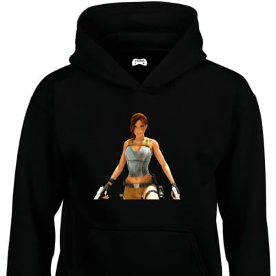 Lara Croft Classic Gaming Character Hoodie