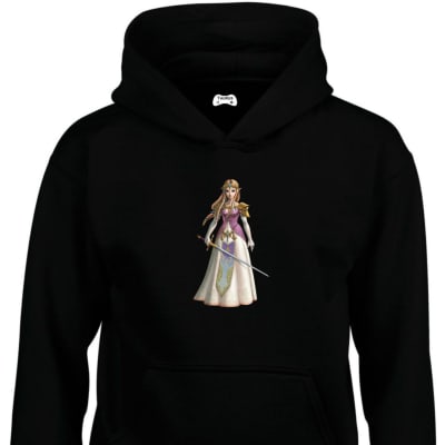 Princess Zelda Classic Gaming Character Hoodie