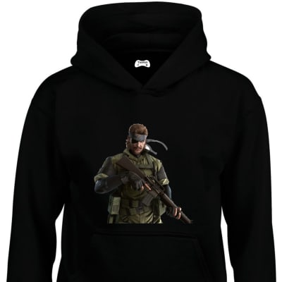 Solid Snake Hoodie Metal Gear Classic Gaming Character