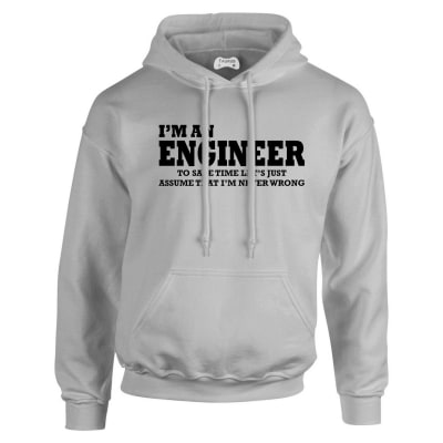 Engineer Hoodie Humour