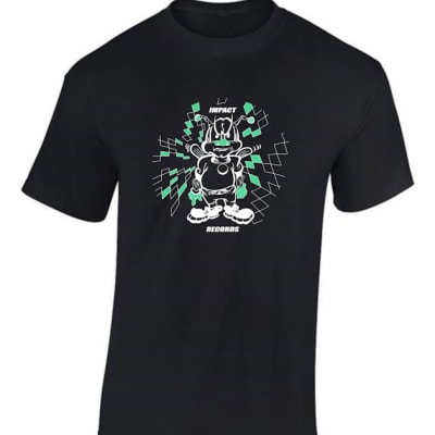 Impact Records T Shirt breakbeat Hardcore