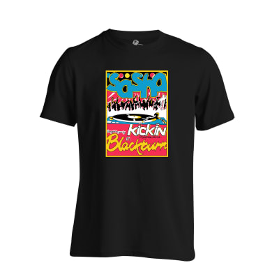 Sasha Blackburn Rave Flyer T Shirt