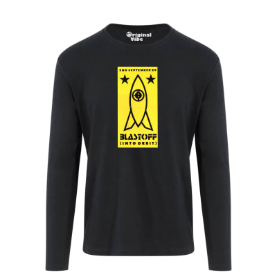 Blastoff ( Into Orbit) Flyer Rave T Shirt