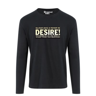 Desire Flyer Rave T Shirt