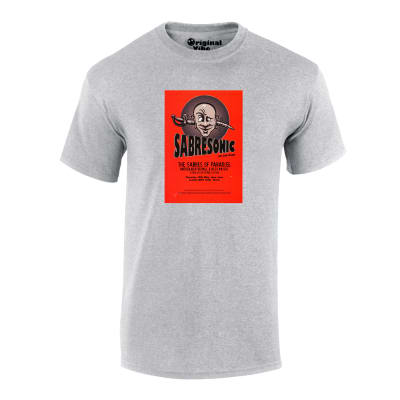 Andrew Weatherall T Shirt - Sabres of Paradise Sabersonic Flyer