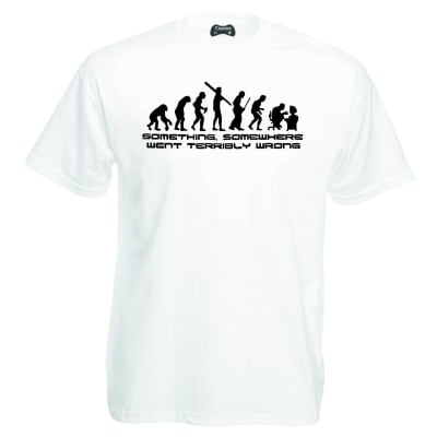 Evolution of a Gamer T-Shirt