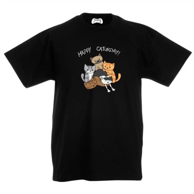 happy-caturday-t-shirt-black