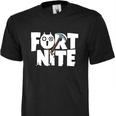 Fortnite Distressed Design t shirt