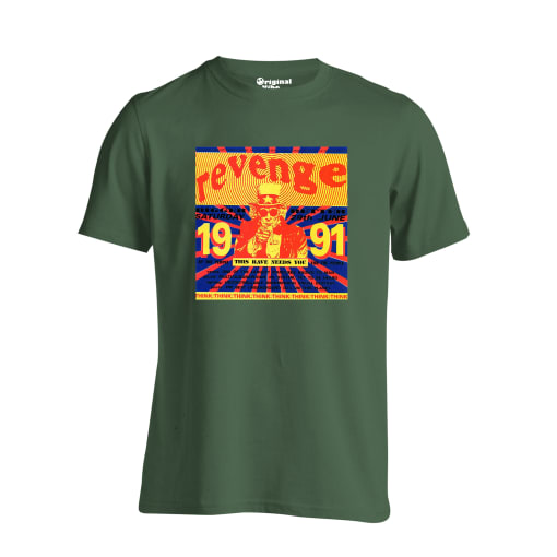 Revenge Wigan 1991 Flyer Rave T Shirt