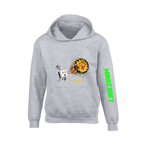 Minecraft Hoodie FireBall