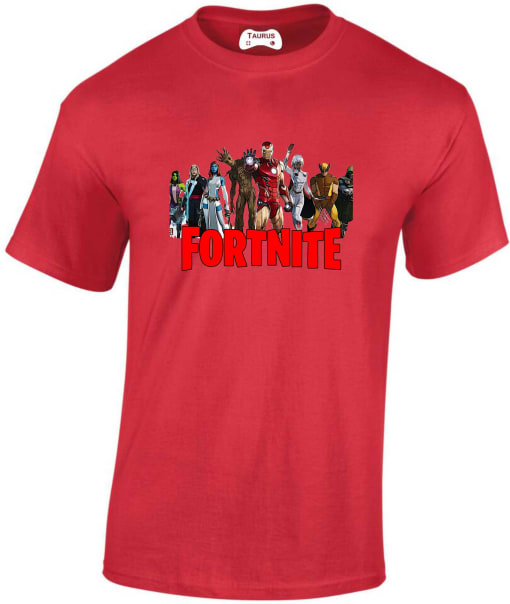 Fortnite Marvel Heroes T-shirt