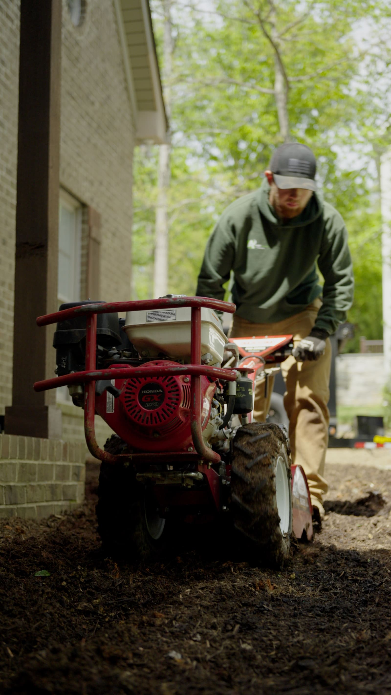Tilling Soil