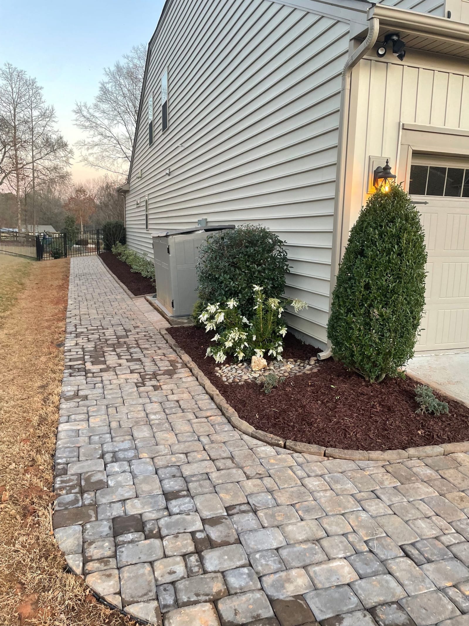 Walkway install
