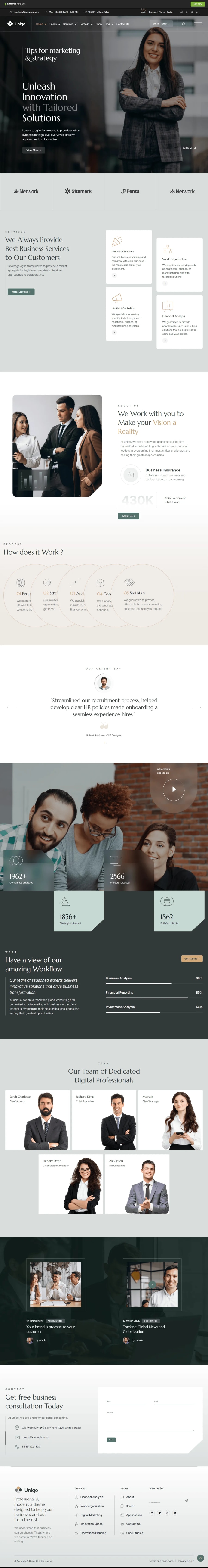 Attorneys website design sample