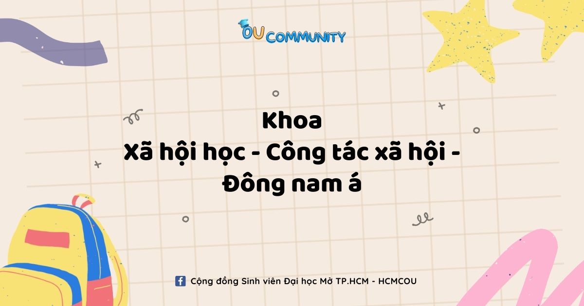 Thông tin Tuyển dụng - Xã hội học - Công tác xã hội - Đông Nam Á