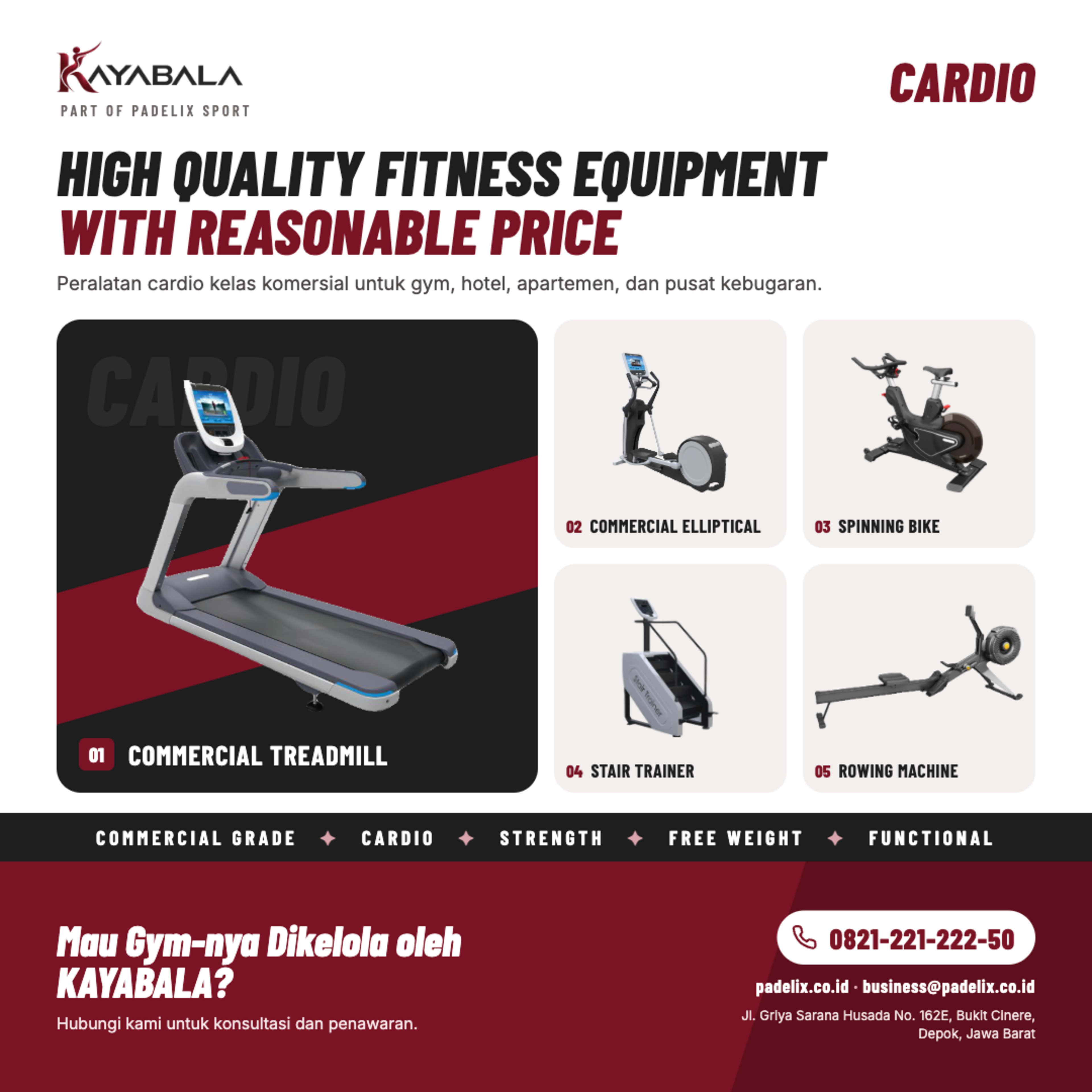 KAYABALA Cardio Equipment