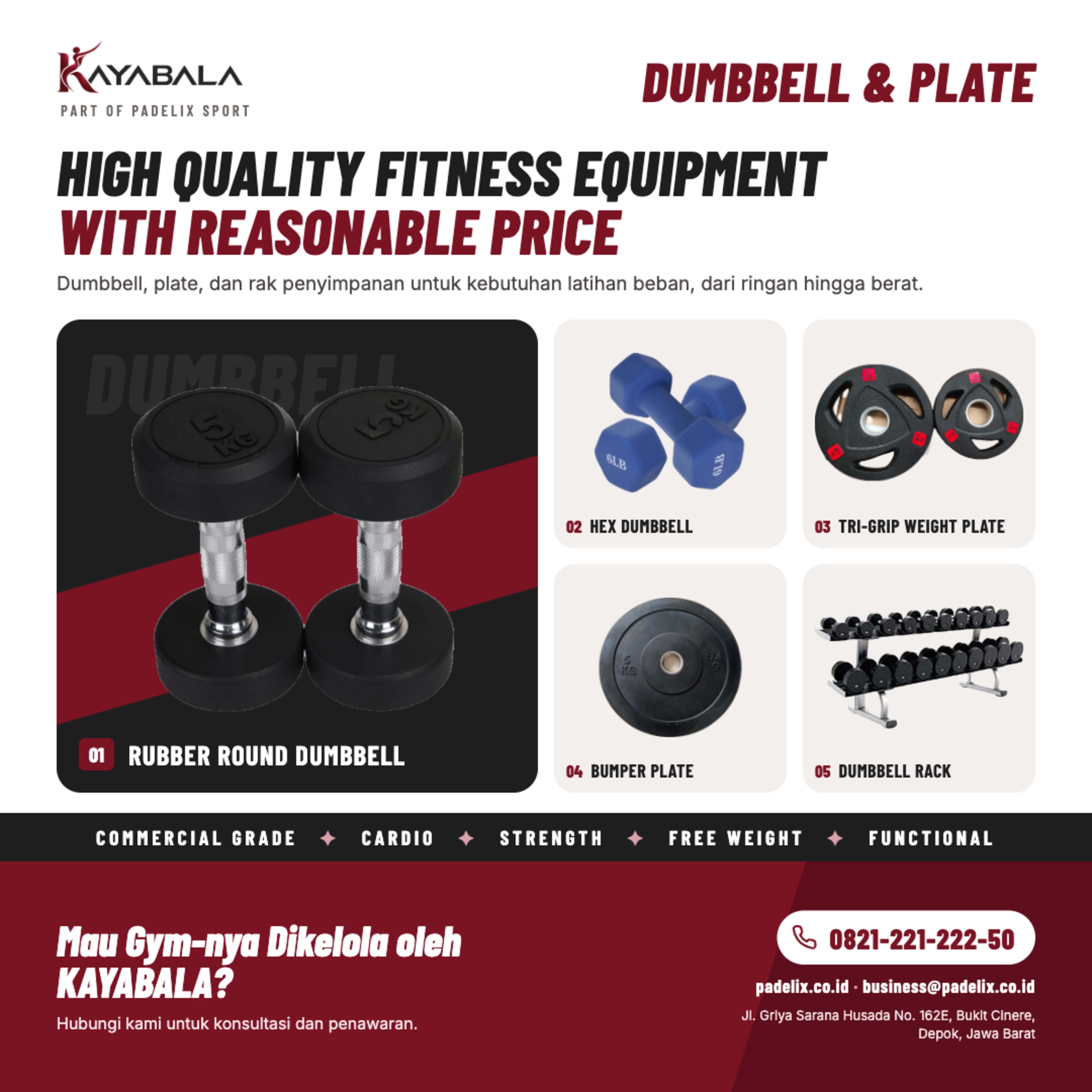 KAYABALA Dumbbell & Plate