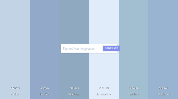 Colors Palette Generator