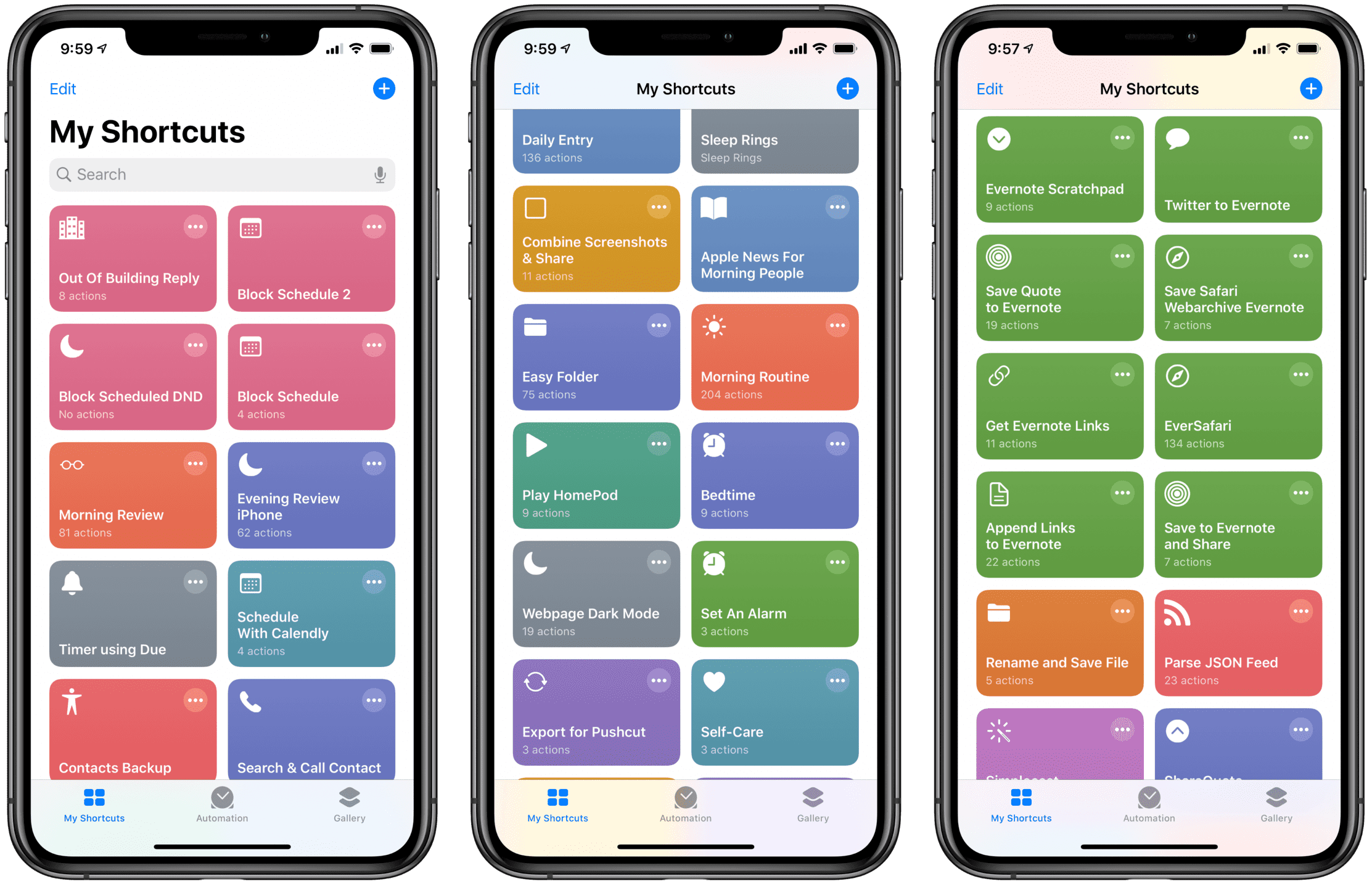 Shortcuts Archive