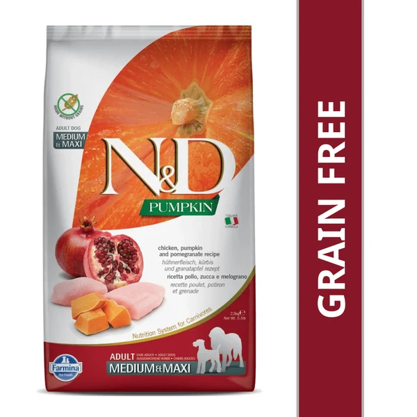 Farmina N&D Pumpkin Chicken & Pomegranate Adult Dog Food