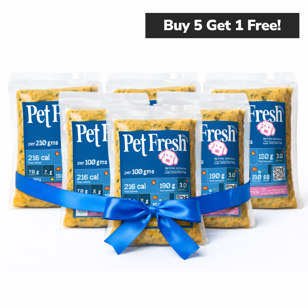 3-Day Chicken & Carrots Home Meal Pack for Dogs by Pet Fresh Kitchen