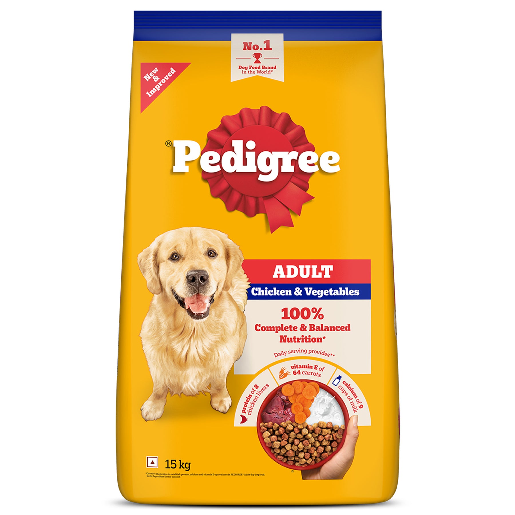 Purepet Adult Chicken & Vegetable Dry Dog Food