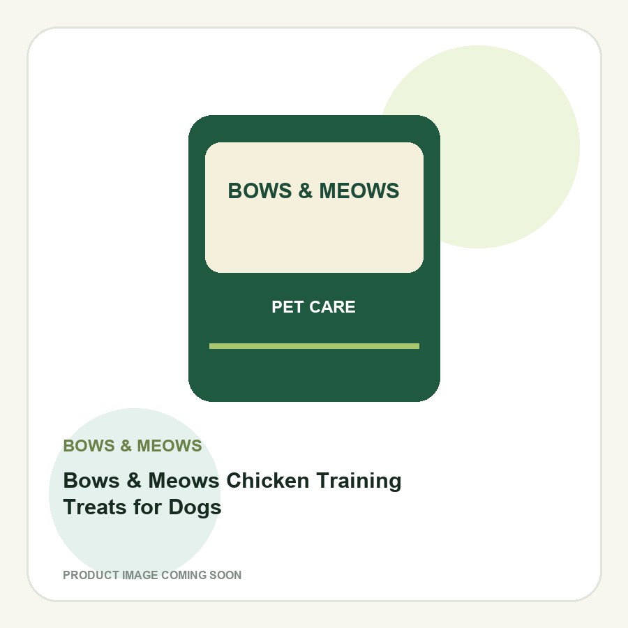 Bows & Meows Chicken Training Treats for Dogs