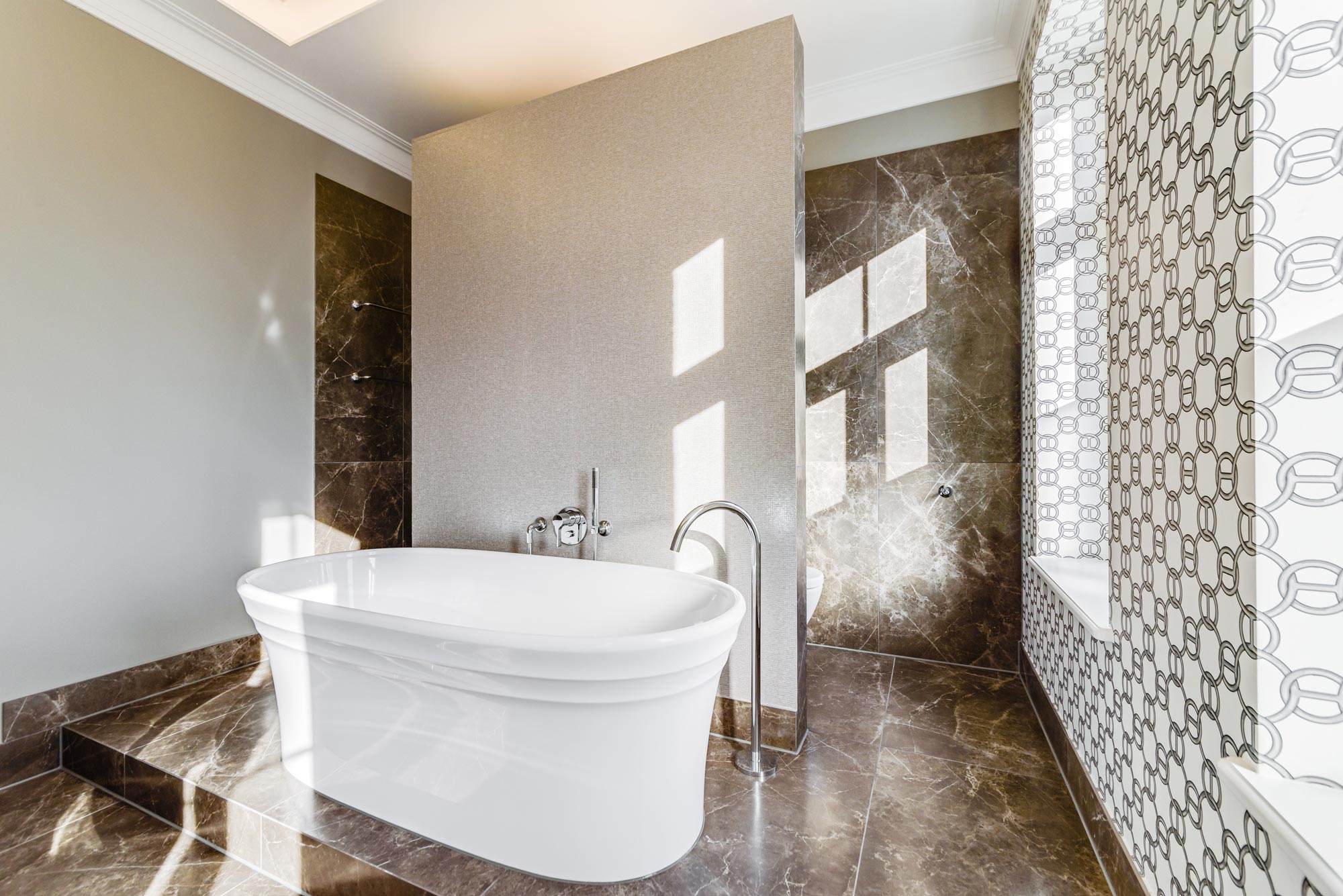 A bathroom created by Eberhard Mueller.
