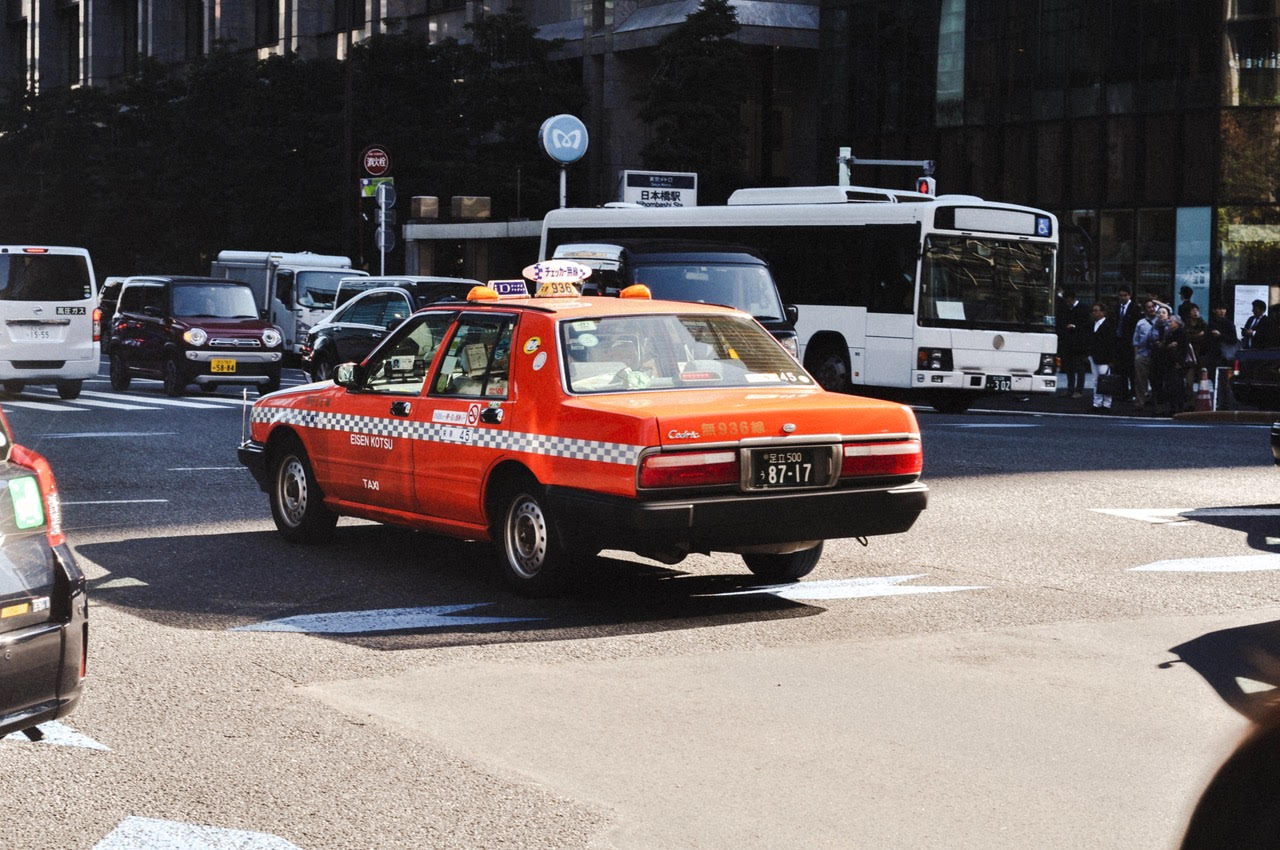 A cab in Tokyo (JP)