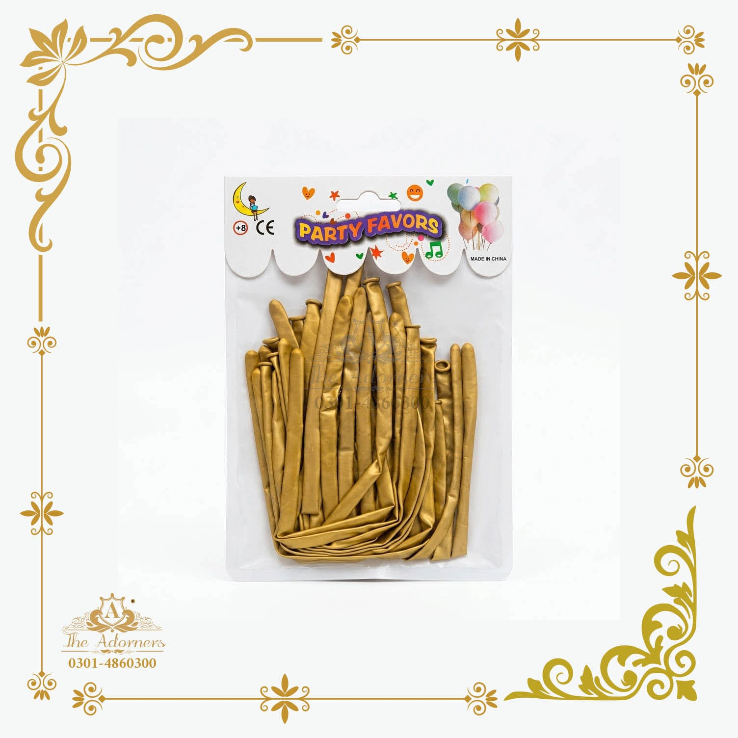 Long Modelling / Twisting Balloons - Gold
