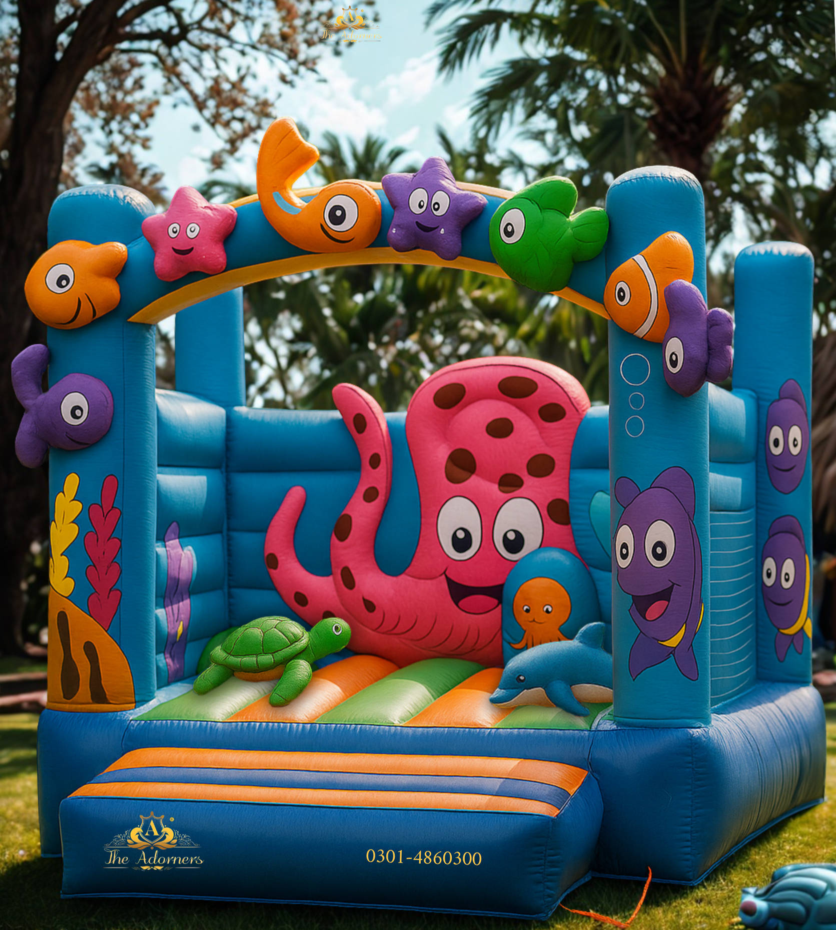 Fish Jumping Castle