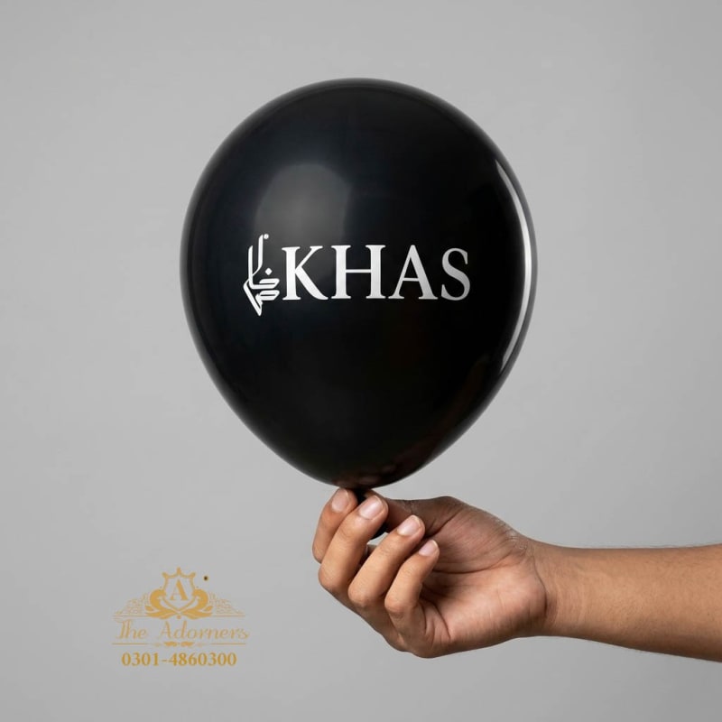 Printed balloons for Khas