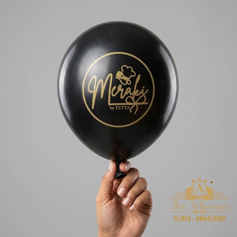 Printed balloons for Meraki By Tecta