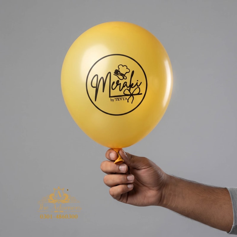 Printed balloons for Meraki By Tecta