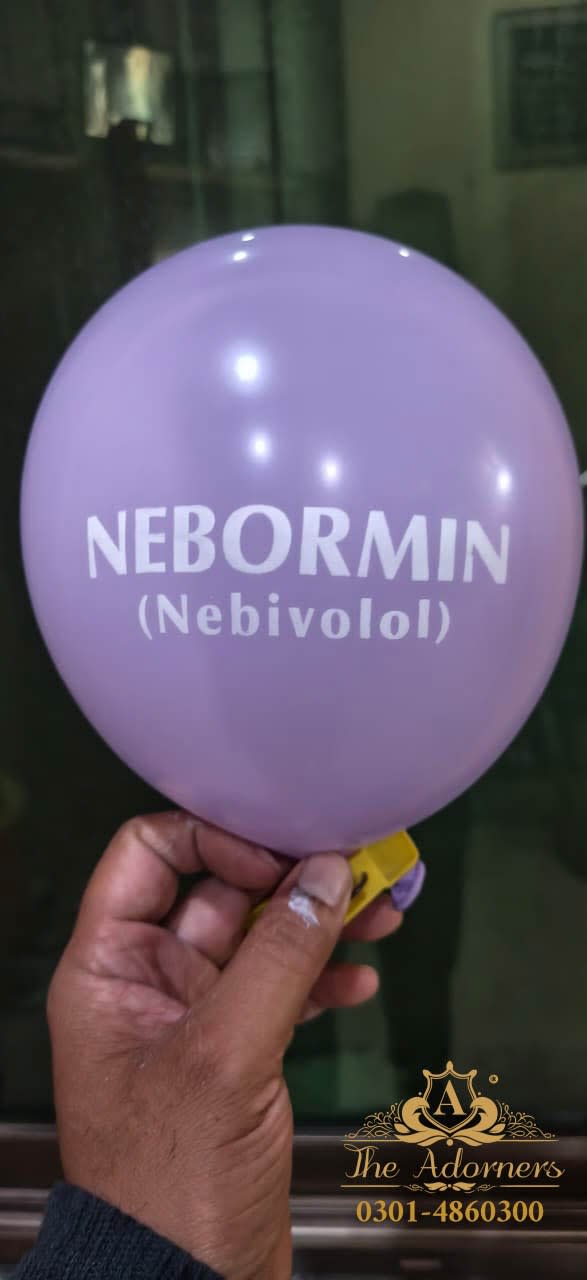 Printed balloons for Pharma