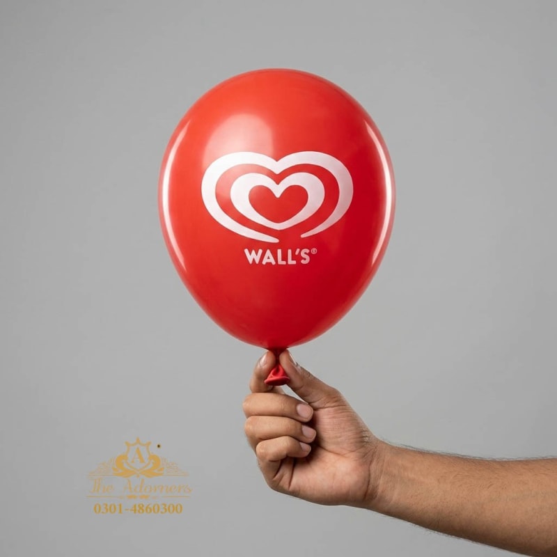 Printed balloons for Walls
