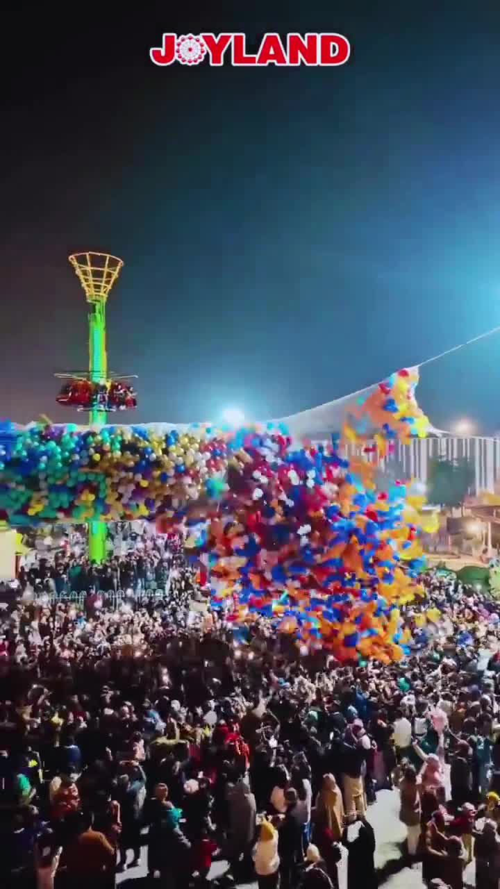 Balloons Shower drop by The Adorners, Lahore