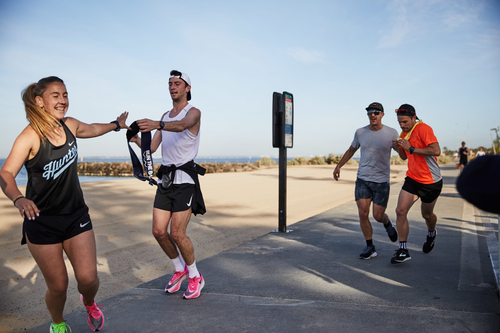 Run the Bay Relay From Port Melbourne to Sorrento