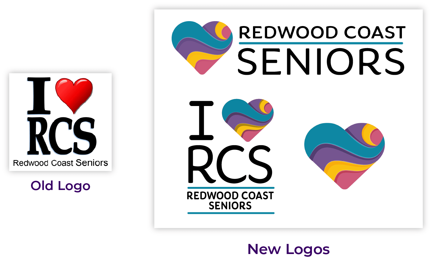A New Logo for the Redwood Coast Seniors