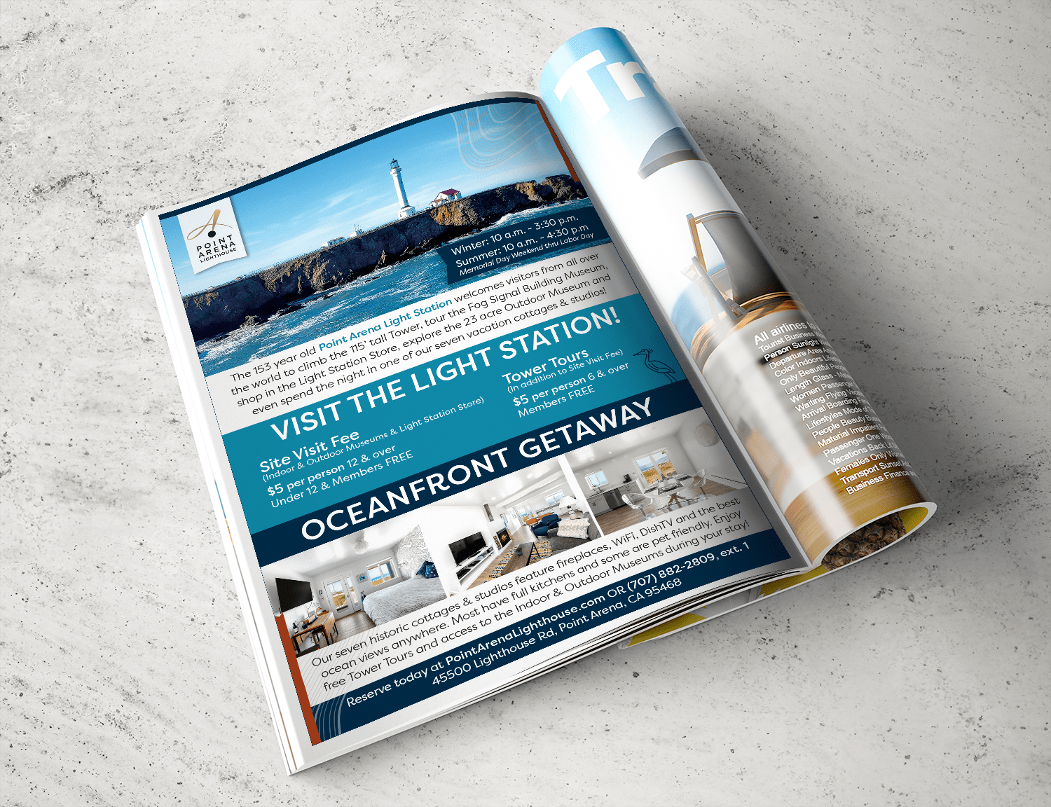 Point Arena Collateral Design