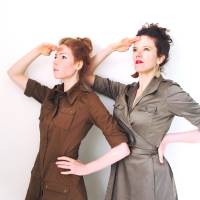 Photo of artists Alicia Escott and Heidi Quante of the Bureau for Linguistical Reality