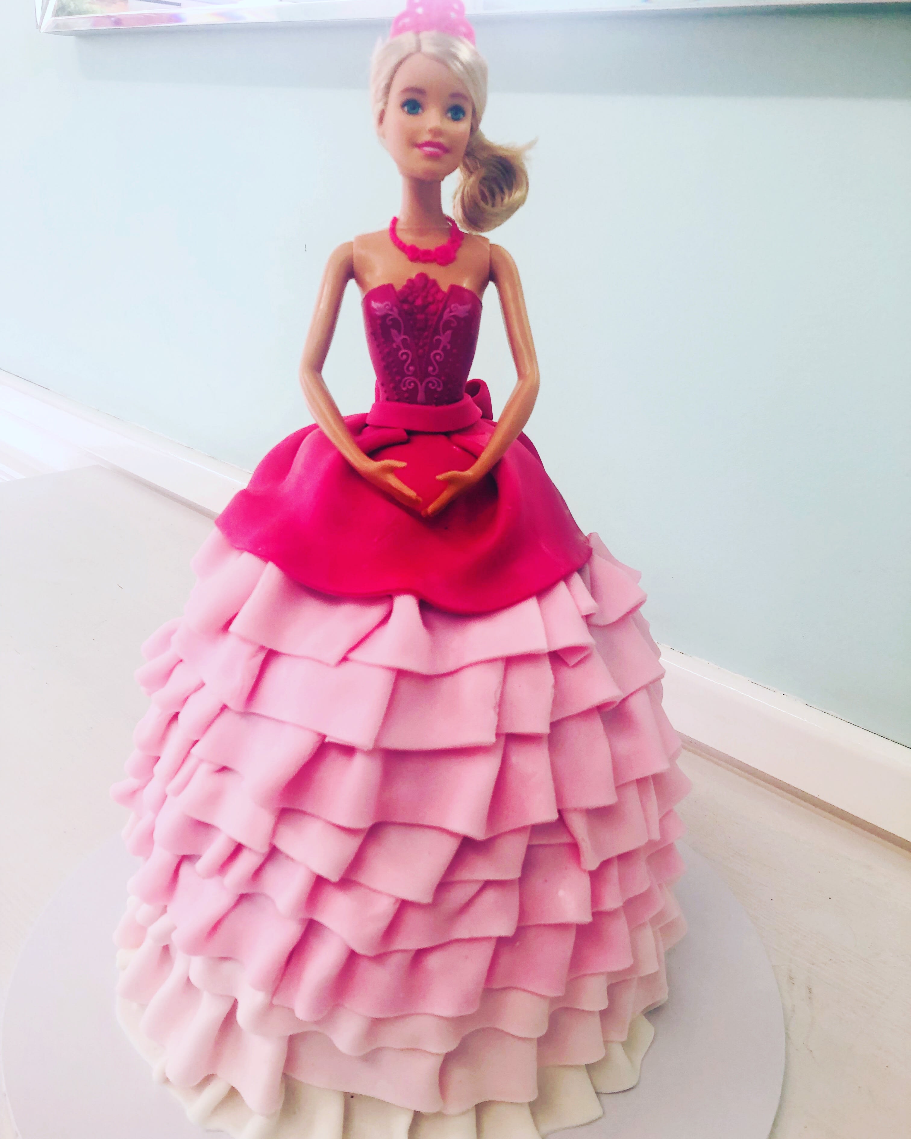 pretty in pink barbie