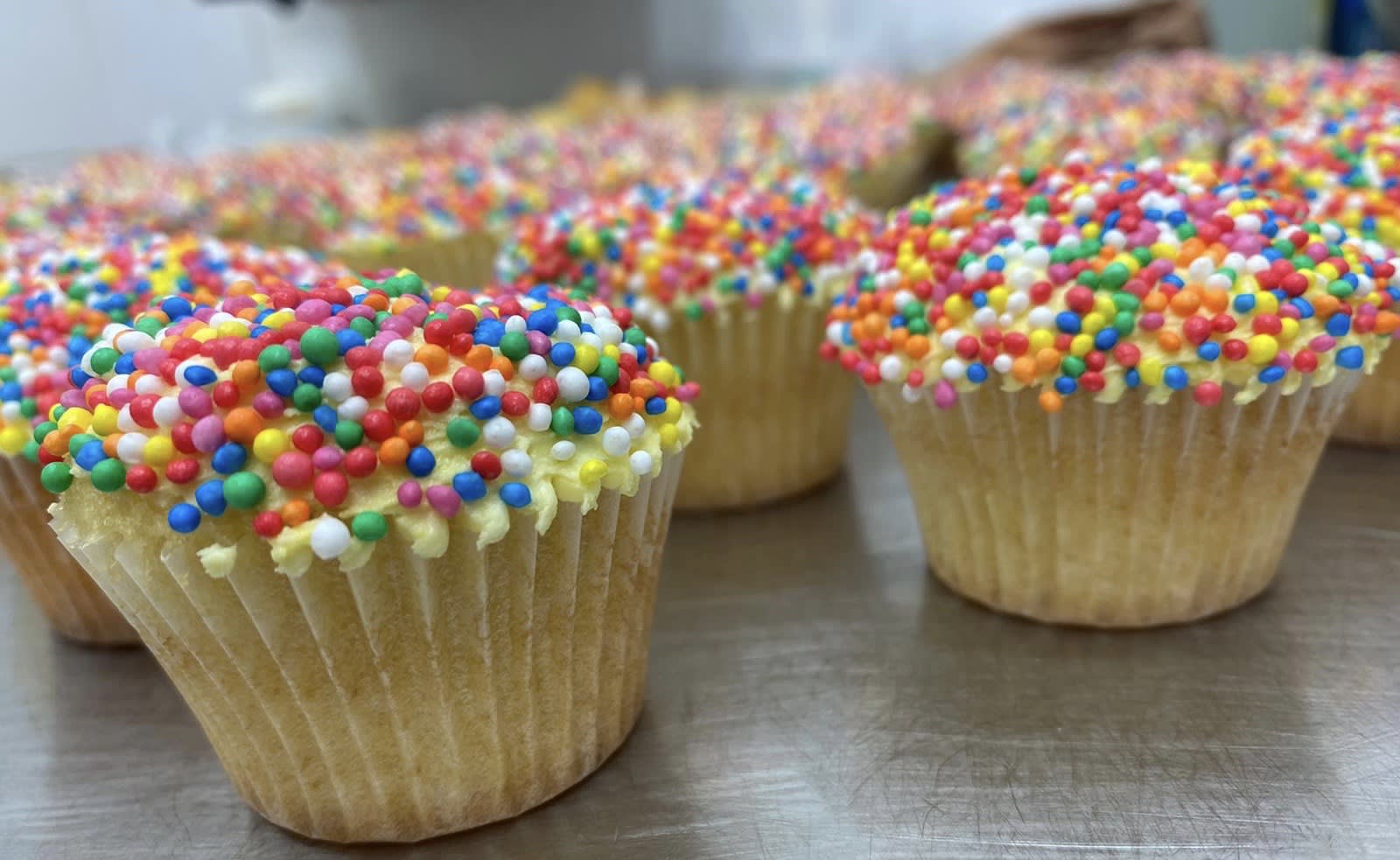 Sprinkles Cupcakes offers a wide variety of delectable cupcakes.