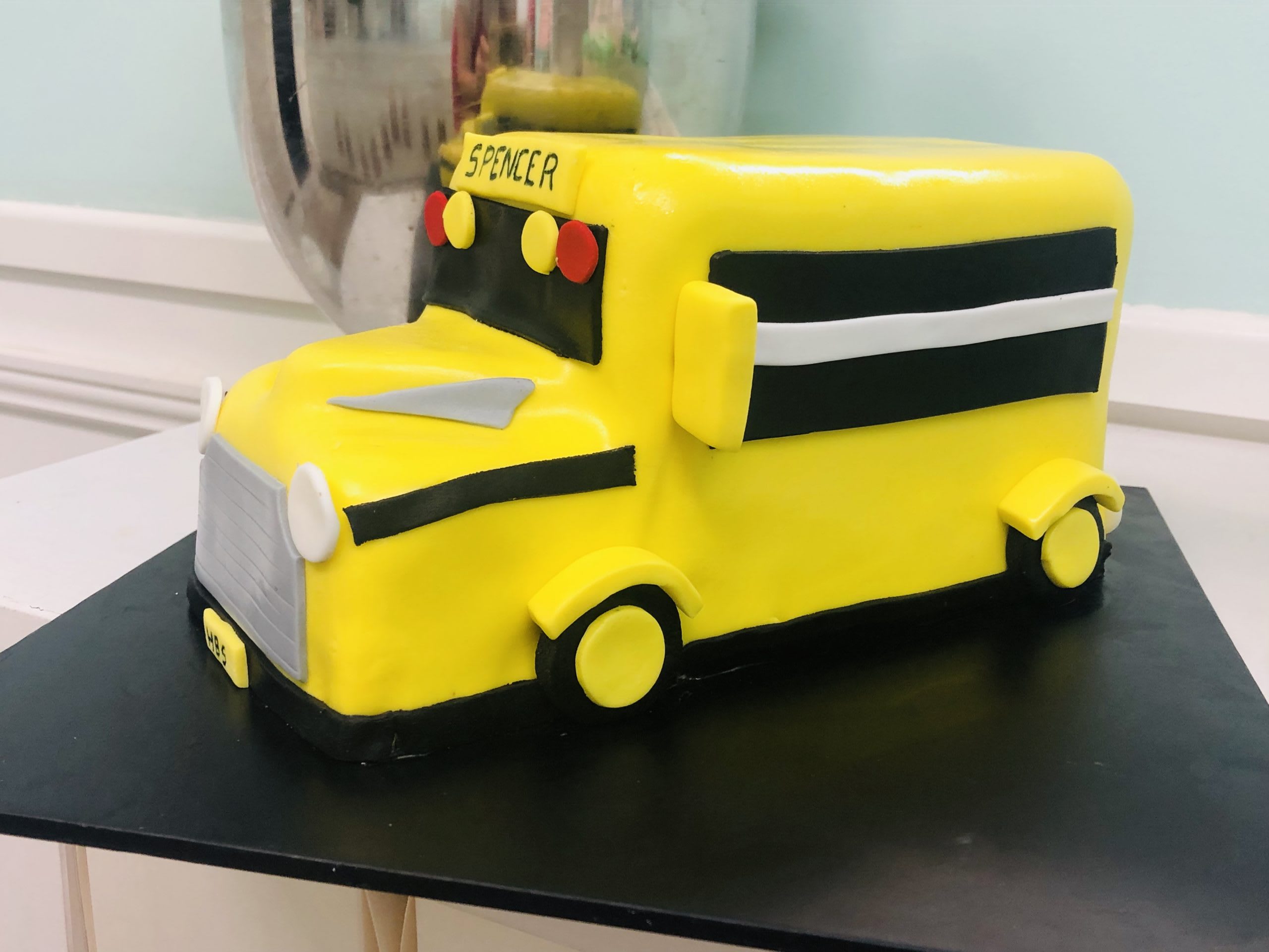 Big Yellow Bus Cake By The Cupcake Princess Big Yellow Bus Cake