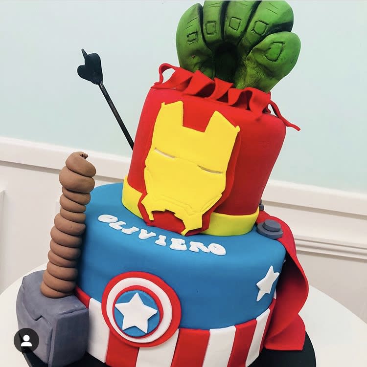 Avengers Cake Avengers Cake by the cupcake princess sydney